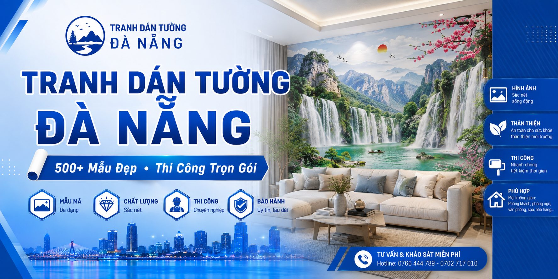 Tranh Dán Tường Đà Nẵng