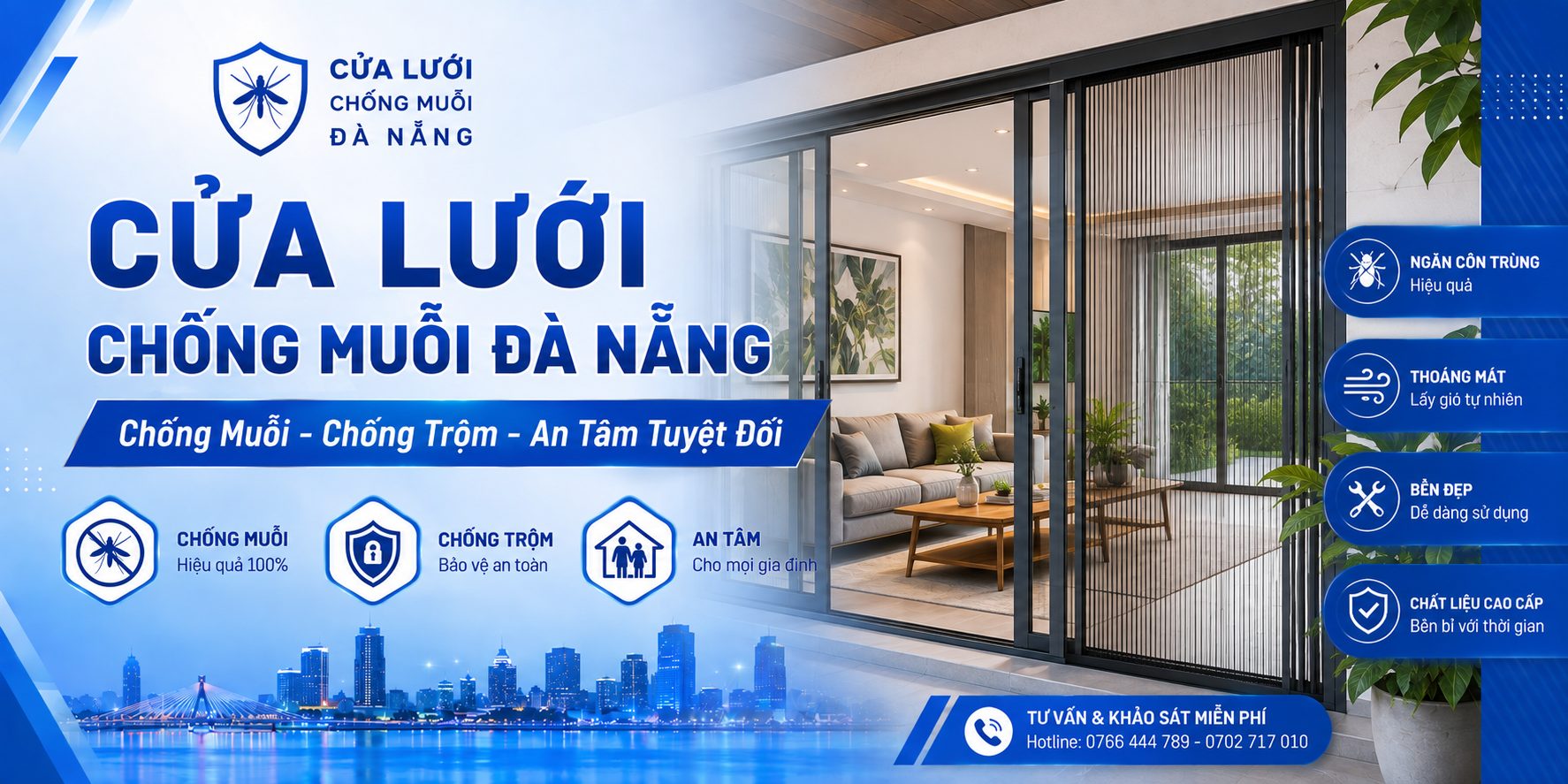 Cửa Lưới Chống Muỗi Đà Nẵng