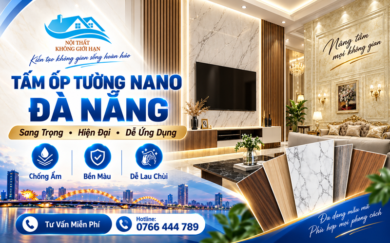 Tấm ốp tường Nano Đà Nẵng