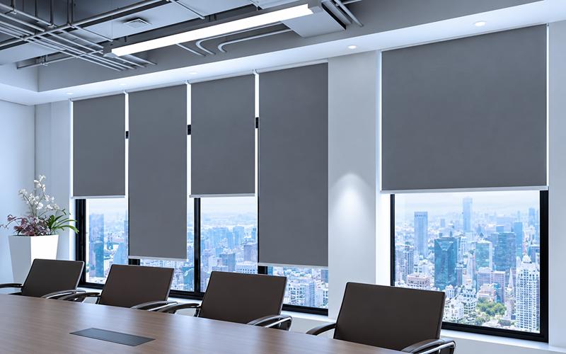 Rèm Cuốn Văn Phòng Star Blinds Cản Sáng 100%