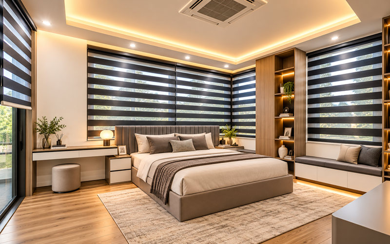 Rèm Cầu Vồng Phòng Ngủ