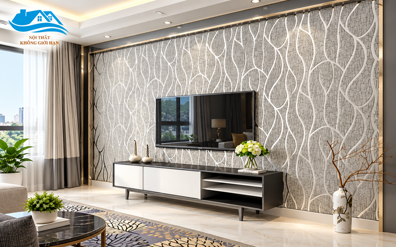 Giấy Dán Tường 3D Họa Tiết Độc Đáo, Sang Trọng Nhất Tại Đà Nẵng