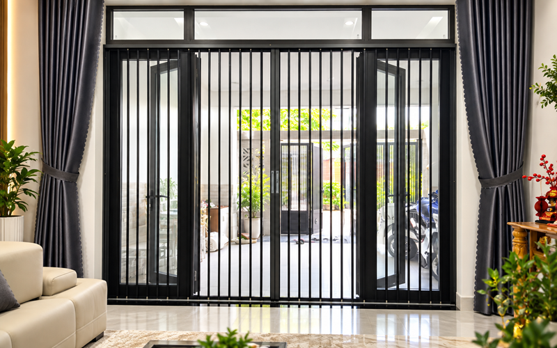 Cửa Lưới Inox 304 Chống Muỗi Chống Trộm