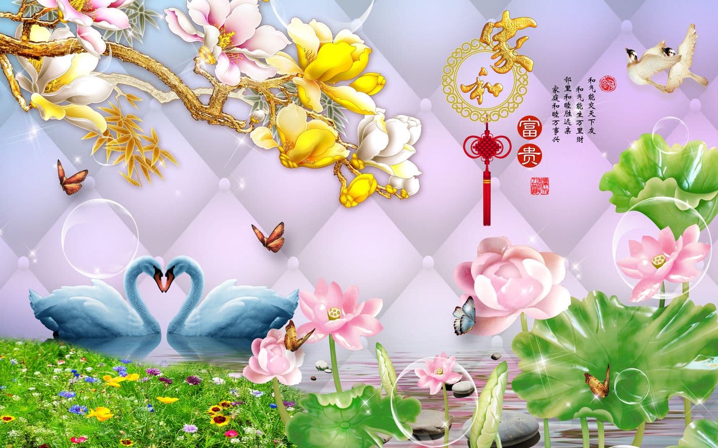 Tranh Hoa Sen 006THS