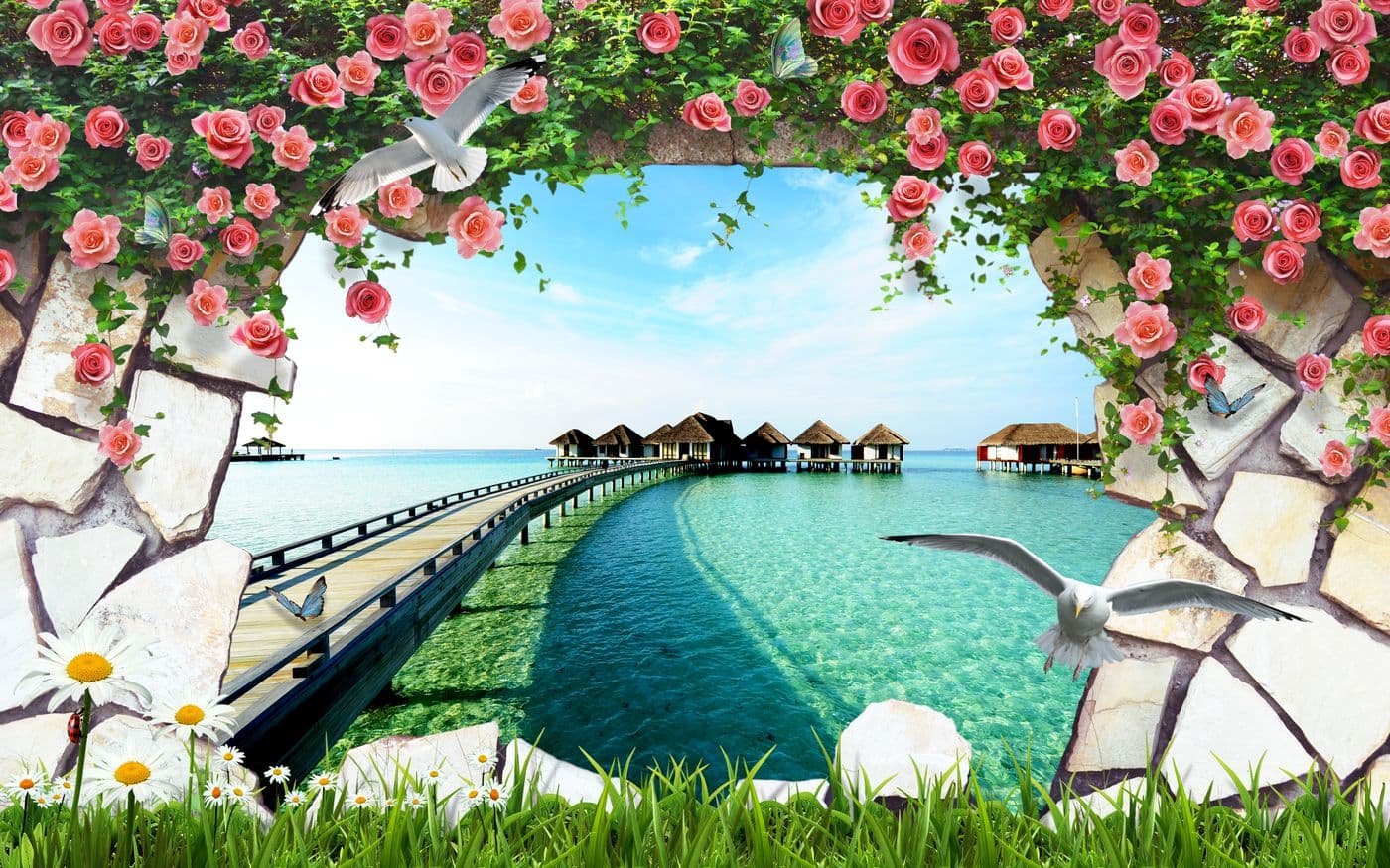 Tranh Khung Cửa Sổ 06TCS