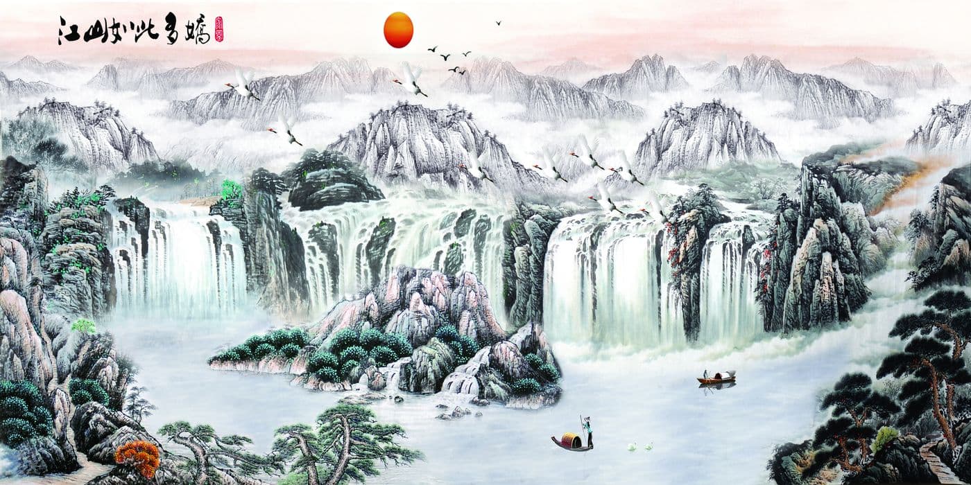 Tranh Thủy Mặc VC 03