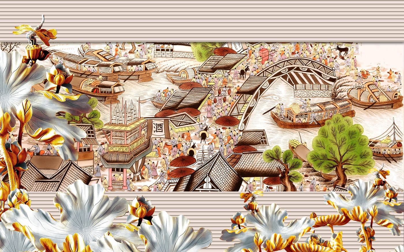 Tranh Điêu Khắc 047TDK