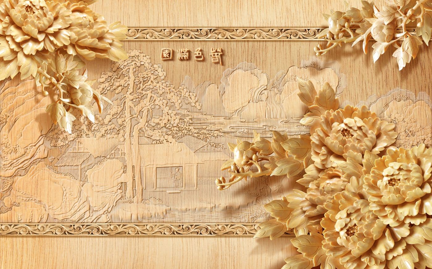 Tranh Điêu Khắc 128TDK