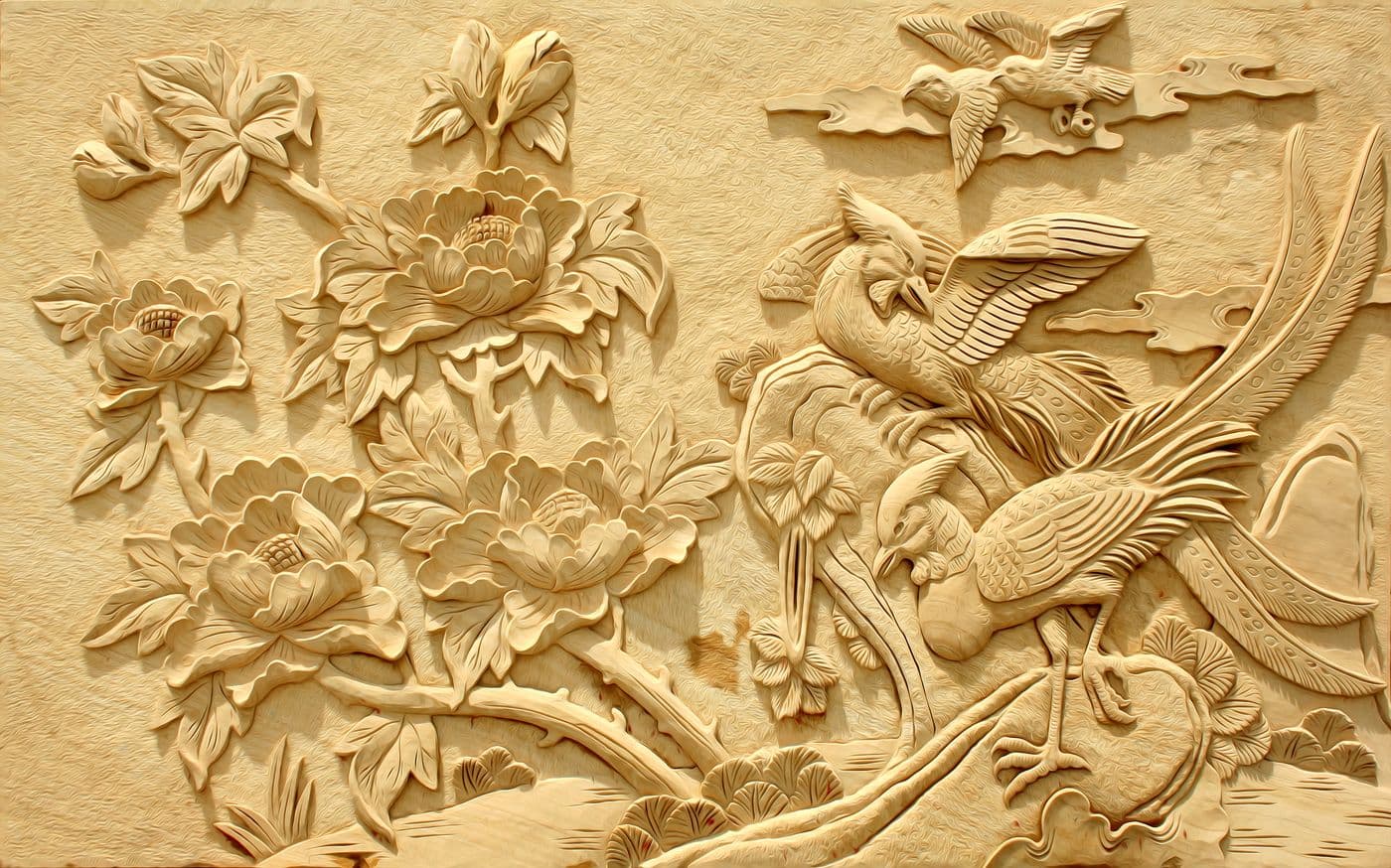 Tranh Điêu Khắc 170TDK