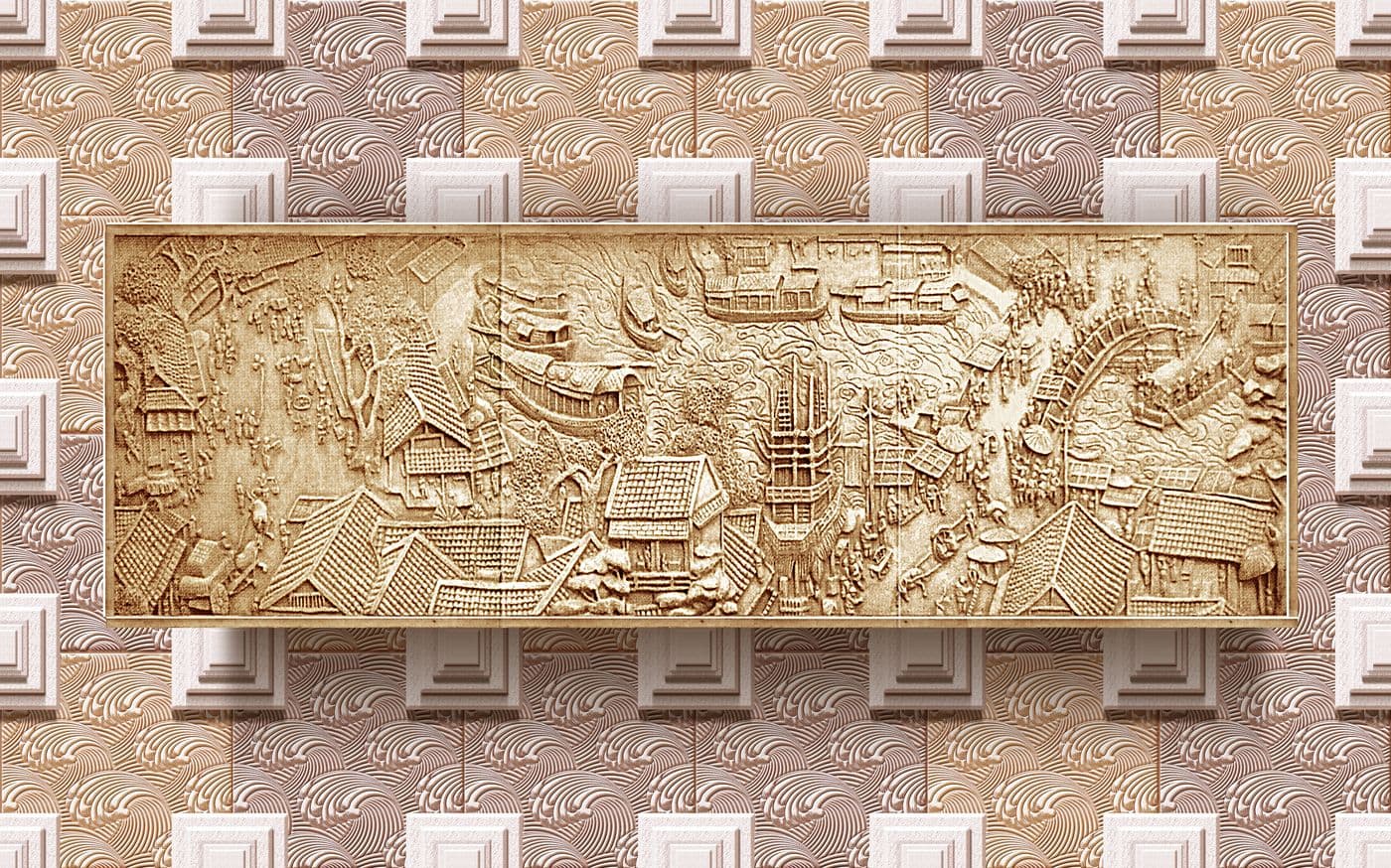 Tranh Điêu Khắc 181TDK