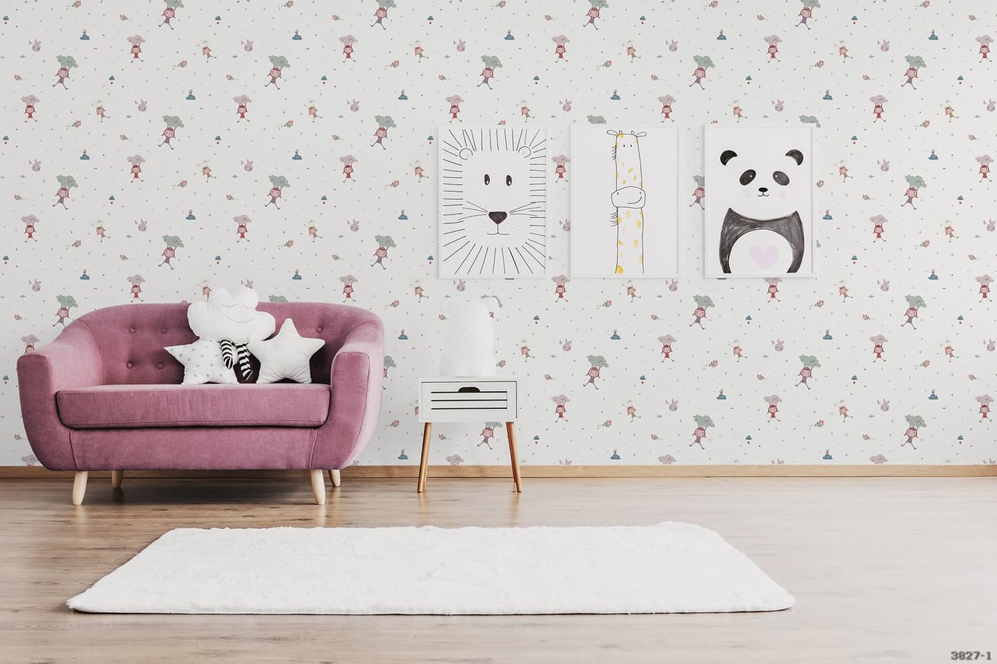 Giấy dán tường mã 3827-1