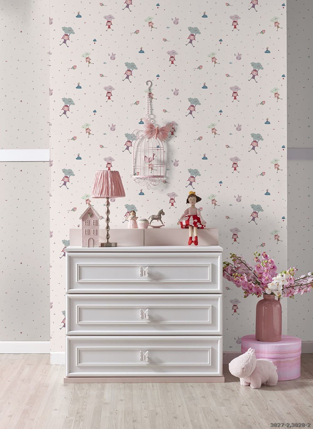 Giấy dán tường mã 3827-2, 3828-2