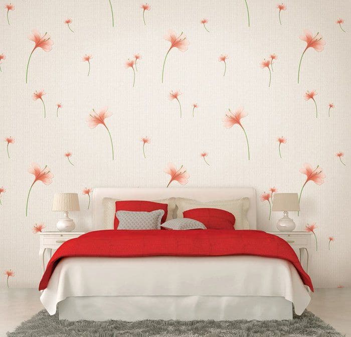 Giấy dán tường phòng ngủ vo chong 09 1