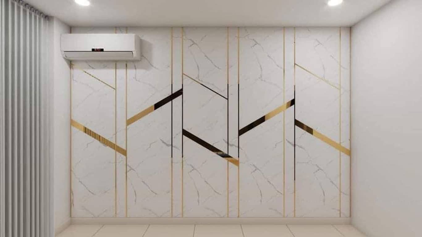 Công Trình Tấm Nhựa Ốp Tường PVC Vân Đá