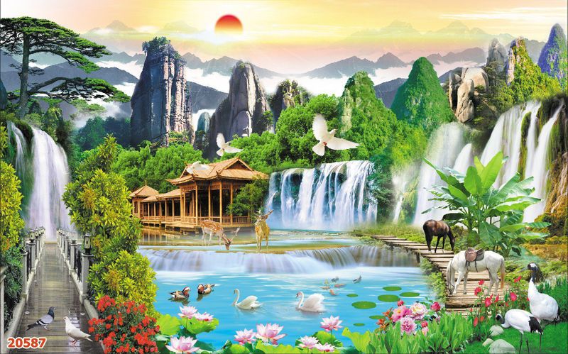 20587 – Tranh Con Đường