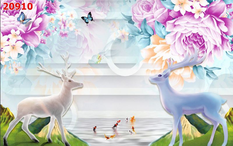 20910 – Tranh 3D Hiện Đại