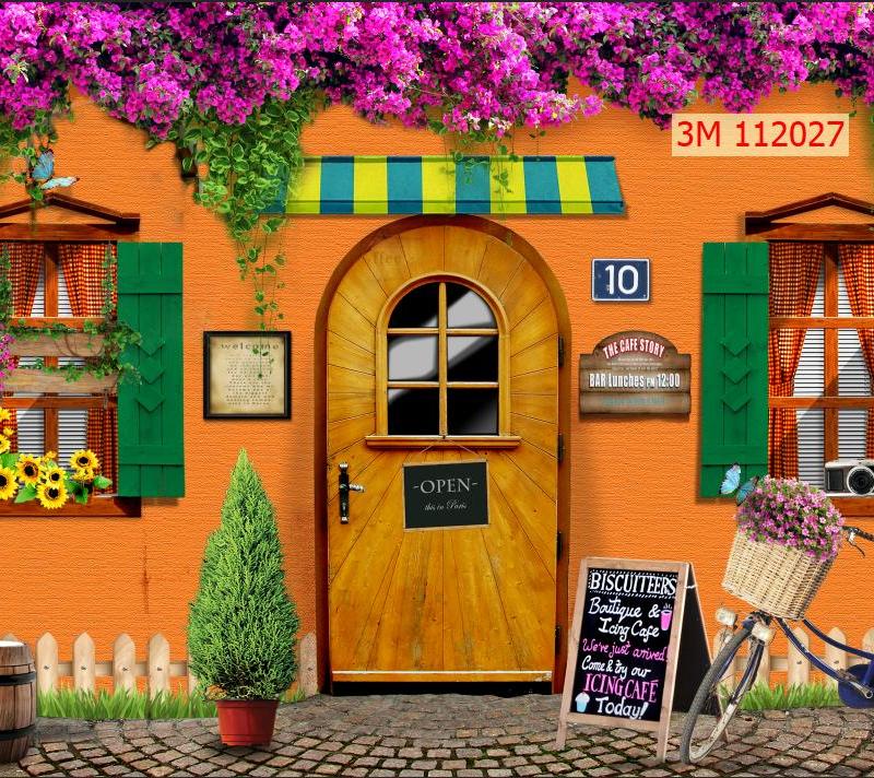 112027 – Tranh quán cafe – bar – trà sữa