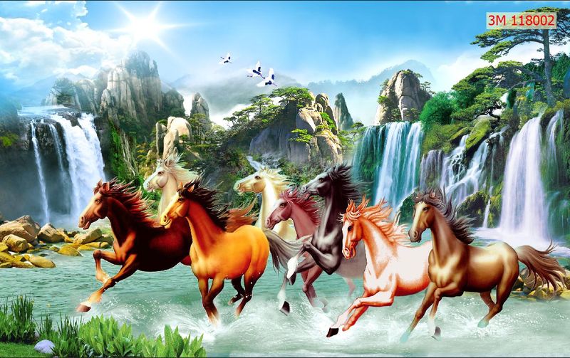118002 – Tranh Mã Đáo Thành Công