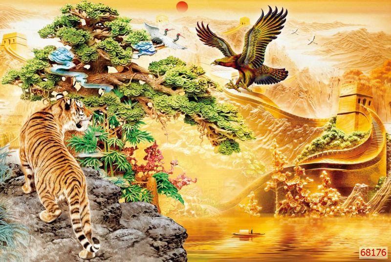 68176 – Tranh Anh Hùng Tương Ngộ