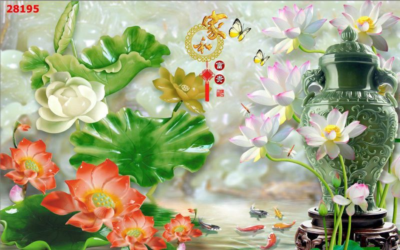 28195 – Tranh Bình Hoa