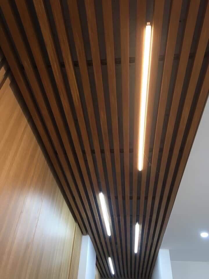 Công Trình Tấm Ốp Tường Nhựa Giả Đá
