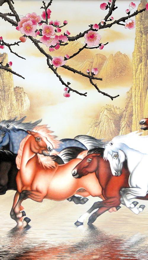 TDT - Tranh Mã Đáo Thành Công Cao Cấp Hiện Đại 1